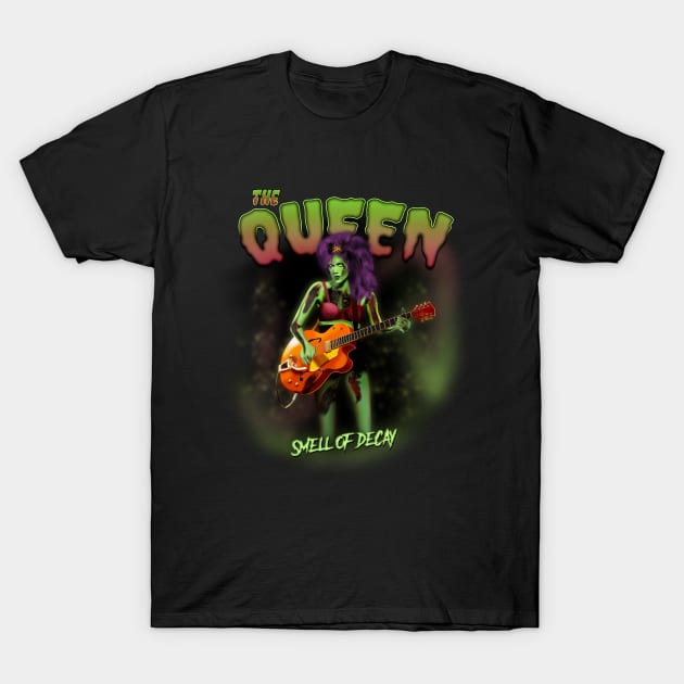 Psychobilly Queen Ivy T-Shirt by hardtbonez